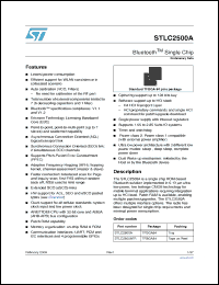 Click here to download STLC2500ATR Datasheet