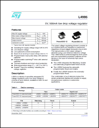 Click here to download L4995 Datasheet