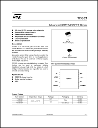 Click here to download TD352 Datasheet