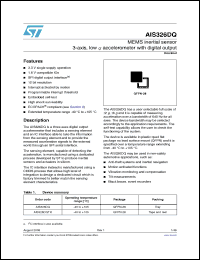 Click here to download AIS326DQTR Datasheet