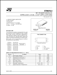 Click here to download STM500-2 Datasheet