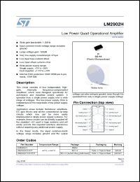 Click here to download LM2902H Datasheet