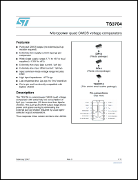 Click here to download TS3704IPT Datasheet