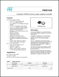 Click here to download PM6670AS Datasheet