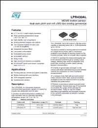 Click here to download LPR430ALTR Datasheet