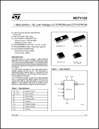 Click here to download M27V102-90N6TR Datasheet