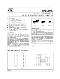 Click here to download M74HCT374TTR Datasheet