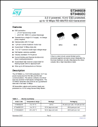 Click here to download ST3485EB Datasheet
