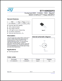 Click here to download STY100NS20FD_06 Datasheet