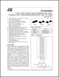 Click here to download ST16C32245TBR Datasheet