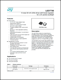 Click here to download LED7706TR Datasheet
