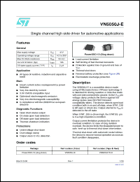 Click here to download VN5050JTR-E Datasheet