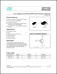 Click here to download 2STN1550 Datasheet