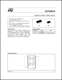 Click here to download HCF4081M013TR Datasheet