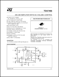 Click here to download TDA7496_03 Datasheet