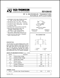 Click here to download SD1538-2 Datasheet