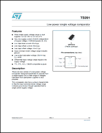 Click here to download TS391IYLT Datasheet