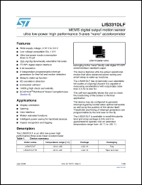 Click here to download LIS331DLF Datasheet
