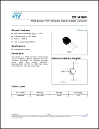 Click here to download 2STA1695 Datasheet