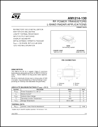 Click here to download XAM1214-130 Datasheet