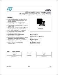 Click here to download L6924U Datasheet