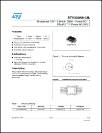 Click here to download STV300NH02L_1 Datasheet