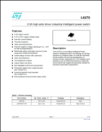 Click here to download L6370_07 Datasheet