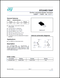 Click here to download STC04IE170HP Datasheet