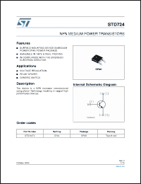 Click here to download STD724T4 Datasheet