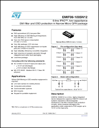 Click here to download EMIF06-1005N12 Datasheet
