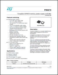 Click here to download PM6670 Datasheet