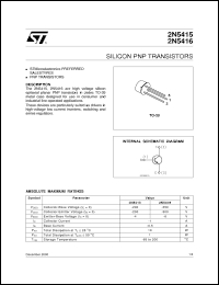 Click here to download 2N5415_00 Datasheet