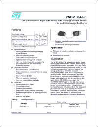 Click here to download VND5160AJ-E Datasheet
