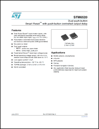 Click here to download STM6520AQRRDG9F Datasheet