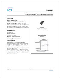 Click here to download TS4040_07 Datasheet