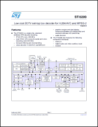 Click here to download STI5200 Datasheet