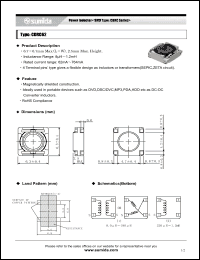 Click here to download CDRC62NP-101MB Datasheet