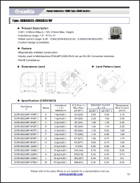 Click here to download CDRH3D23NP-100M Datasheet