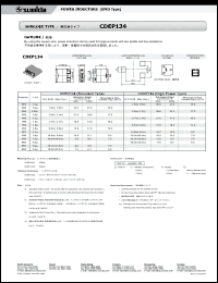 Click here to download CDEP134-8R0NB Datasheet