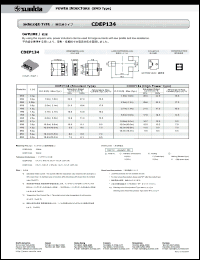 Click here to download CDEP134-2R5MB Datasheet