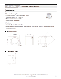 Click here to download CDRR107NP-221MC Datasheet