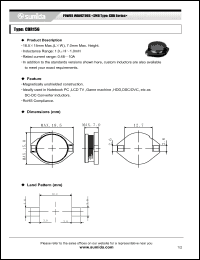 Click here to download CDR156NP-681LB Datasheet