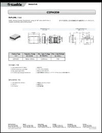 Click here to download CEPH209 Datasheet