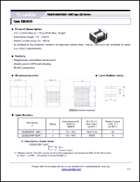 Click here to download CDI2D23NP-402K Datasheet