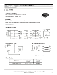 Click here to download CBM63-5250-T045 Datasheet