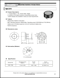 Click here to download 0398-T082 Datasheet