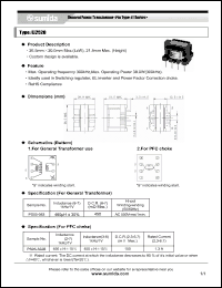 Click here to download PS05-322B Datasheet