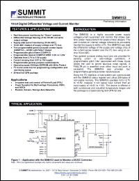 Click here to download SMM153 Datasheet