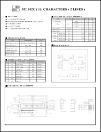 Click here to download SC1602C Datasheet