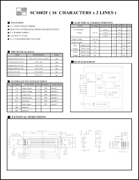 Click here to download SC1602F Datasheet
